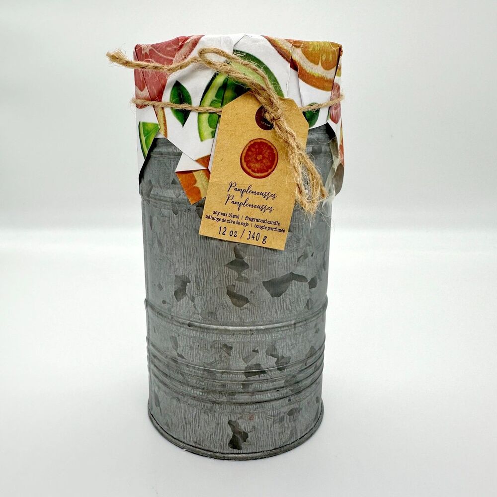 Ashland Pamplemousse Grapefruit Soy Wax Blend Fragranced 12 oz Candle NEW